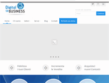 Tablet Screenshot of digitalforbusiness.com